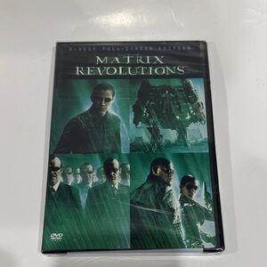 New Matrix Revolutions DVD - Green Cover Unopened and Untested